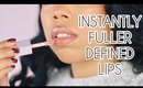 HOW TO MAKE LIPS FULLER/DEFINED | LIP CONTOURING |Karina Waldron