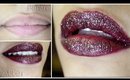 ♡ Wearable glitter vampy lips ♡
