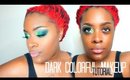 Dark Colorful Makeup |Tutorial|