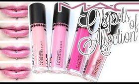 Review & Swatches: MAC Objects of Affection Collection | Lipglass
