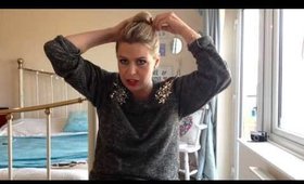 2-Minute Topknot for When You're in a Hurry