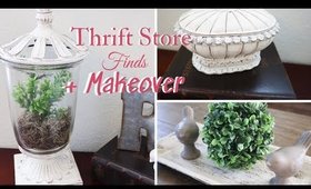 Thrift Store Finds + Makeover