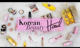 Huge Korean Makeup & Beauty Haul | ANNEORSHINE