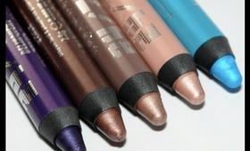 Urban Decay 24/7 Shadow Pencil Stash: Review/Swatch/Tutorial