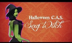 Sexy Witch Halloween C.A.S. Sims 4