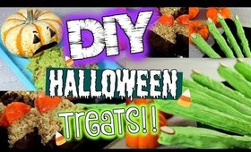 DIY HALLOWEEN TREATS | 3 Easy Halloween Treat Ideas!!