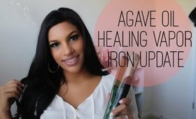Agave Oil Healing Vapor Flat Iron Update| Beautynthebronzer