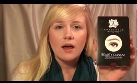 FIX INVISIBLE EYEBROWS!!!   Review & Demo ❤  Anastasia Brow Kit ~ Bloopers at end!!!