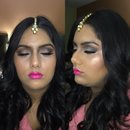 Indian Wedding Makeup by Bran!