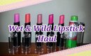 Wet & Wild lipstick haul