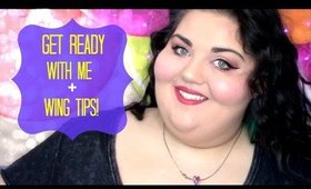 GETTING READY WITH ME + WINGED LINER TIPS