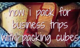 HOW I PACK FOR BUSINESS TRIPS + Loews Philadelphia Hotel Room Tour