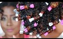 PERM ROD INDIAN CURLY HAIR & Blending Hair W/ Classy Curls Bundles| CYNCHIA Beauty| Darbiedaymua