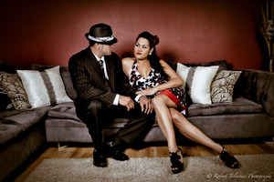 Me and my hubby in our home...Photographer Robert Tolentino