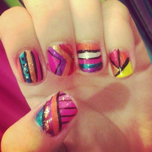 it took a while to do them but they easy and a real attention grabber!:D