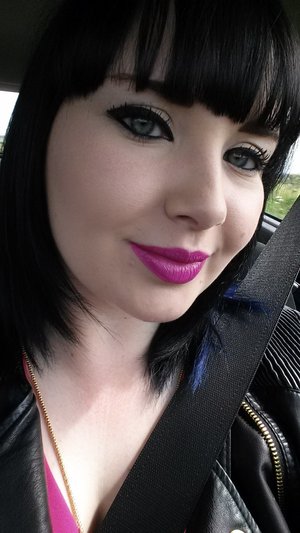 MAC candy yum yum topped with Urban Decay Anarchy