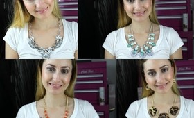 Como usar collares y aretes - Shoplately dupes - english sub -