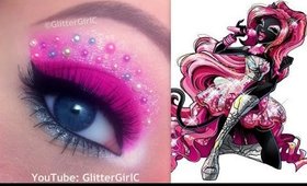 Monster High's Catty Noir Makeup Tutorial