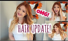 I CHANGED MY HAIR! Hair update | Ombre