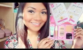 Review + Foundation Demo: Benefit's Flawless Complexion Makeup Kit