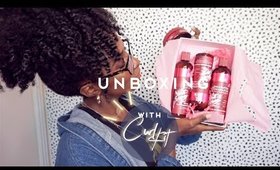 CURLKIT Unboxing Feat  Luster's Pink For Natural Hair
