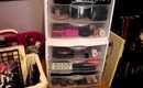 Makeup Collection and Storage - July 2012!