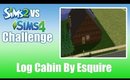 Sims 2 vs Sims 4 Log Cabin Build Challenge By Esquire