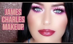 James Charles Prom Makeup Tutorial! #jamescharles #morphe #prom #makeuptutorial