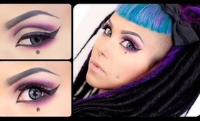 Purple Cut Crease Makeup Tutorial