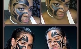 WWE Usos Makeup Tutorial