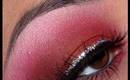 Red with Silver Glitter Liner tutorial!