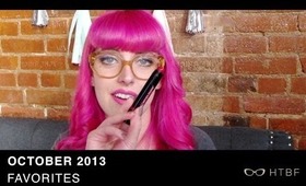 OCTOBER 2013 FAVORITES (LIQUID LINER, WAYNE GOSS, BOOKS)