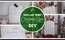 DOLLAR TREE CHRISTMAS DIY | 2 FARMHOUSE SIGNS
