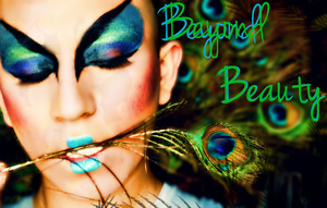 Peacock makeup for conest