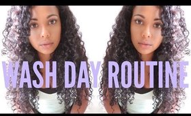 WASH DAY | How I Wash My Naturally Curly Hair | Ashley Bond Beauty