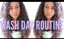 WASH DAY | How I Wash My Naturally Curly Hair | Ashley Bond Beauty