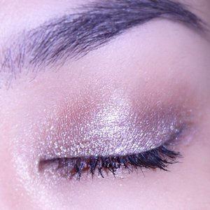 Another eye makeup using MAC Dazzle Shadow "She Sparkles"