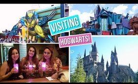 Universal Studios VLOG: Visiting Hogwarts & Water Rides!