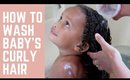 How to Wash Baby's Curly Hair!