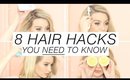 8 Hair Hacks You NEED To Know  |  Milk + Blush Hair Extensions