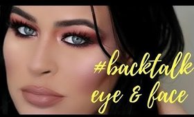 URBAN DECAY BACKTALK EYE & FACE PALETTE TUTORIAL + HONEST REVIEW