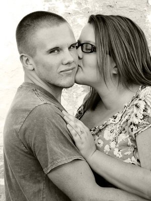 our engagement shoot september 2010 :)