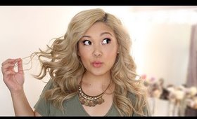 How To Curl Hair & Get A Lot Of Volume!!!