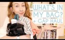 What's In My Bag + Mini Gap Haul