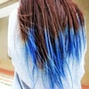 Blue Dip Dye