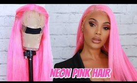 LETS MAKE A WIG | NEON PINK HAIR