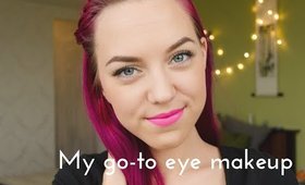 My go-to eye makeup (talk-thru)