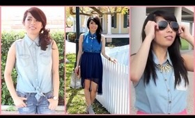 WAYS TO WEAR A DENIM SHIRT