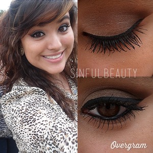 Makeup Yesterday ^.^ My Eyeshadow Palette I Used Is From Mexico.