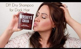 DIY Dry Shampoo - For Dark Hair